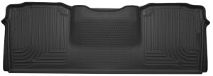 Ram Dodge Ram Mega Cab Floor Mats - Rear - Husky Liners - X-Act Contour - Black - `10-`15